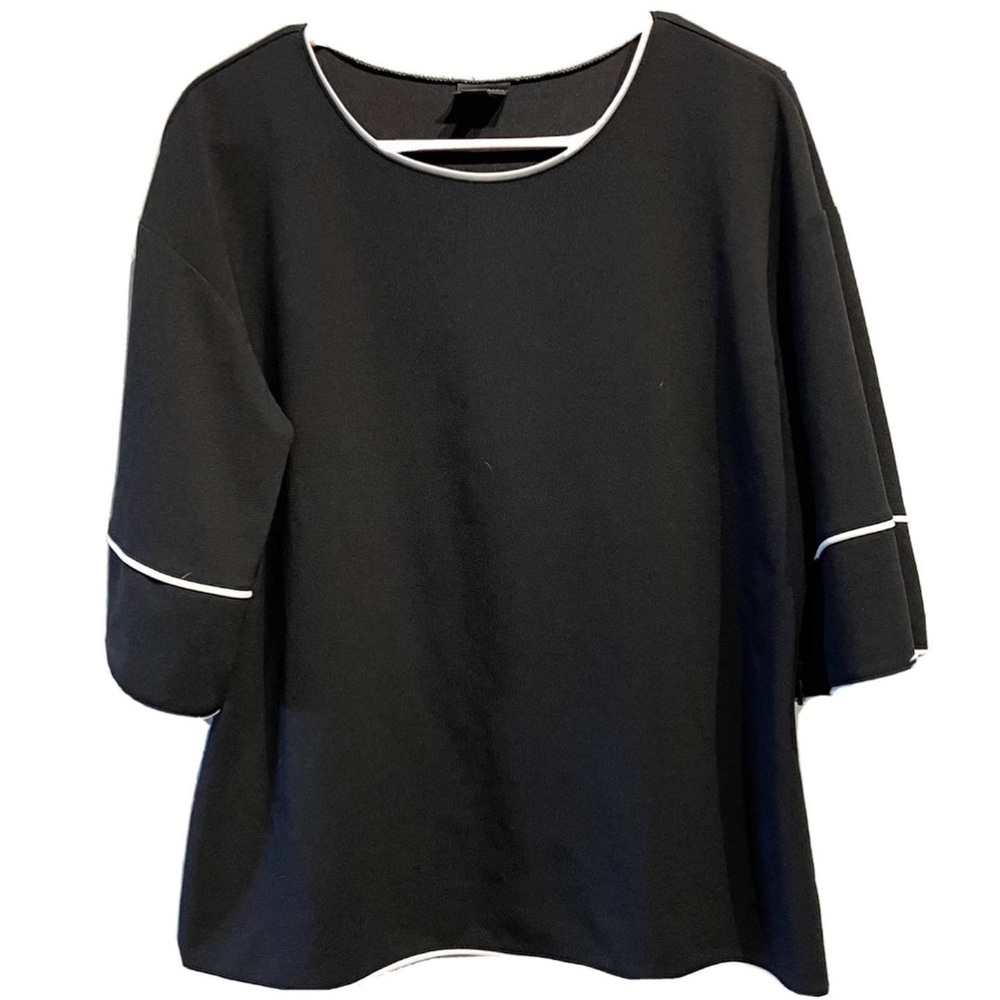 Black Business Blouse